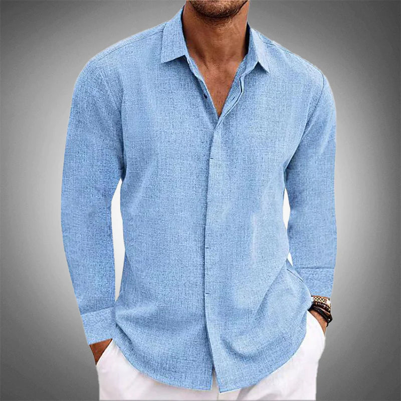 Roberto Russo Amsterdam Linen Shirt · Oliver Bradley