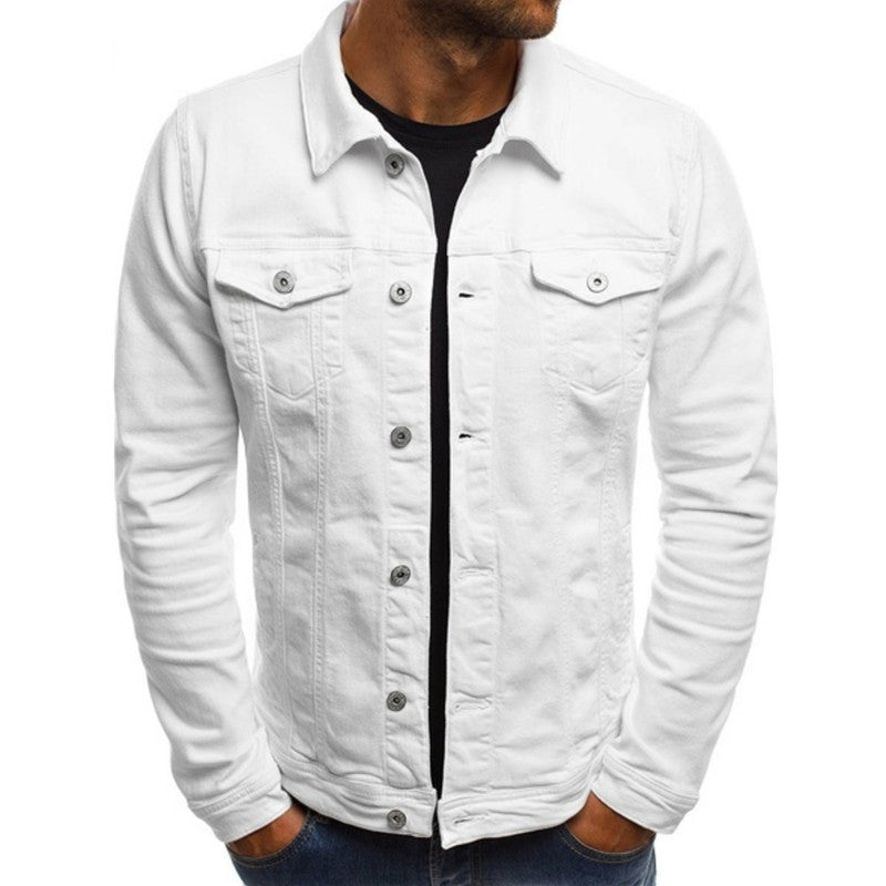 Roland | Casual Heren Denim Jack · Oliver Bradley