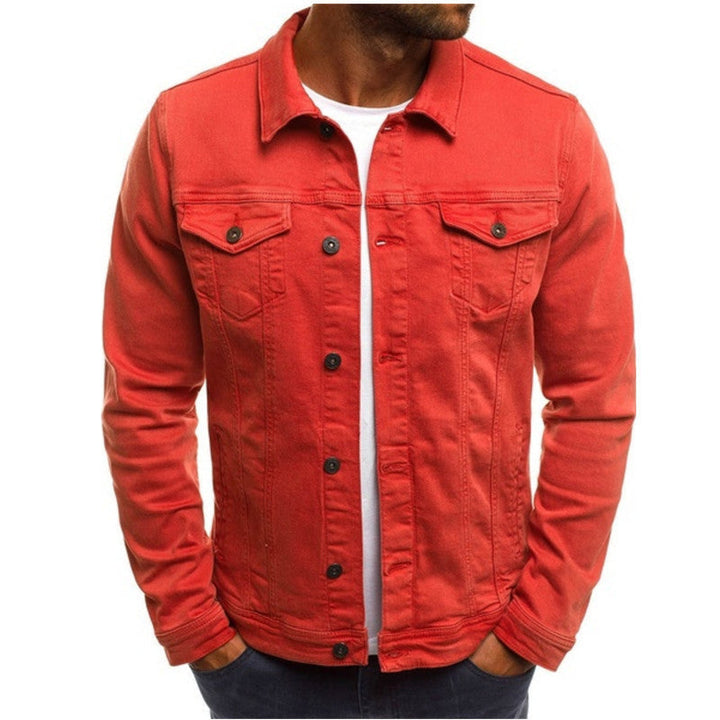 Roland | Casual Heren Denim Jack · Oliver Bradley