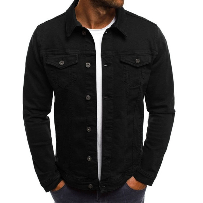 Roland | Casual Heren Denim Jack · Oliver Bradley