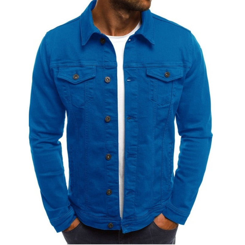 Roland | Casual Heren Denim Jack · Oliver Bradley