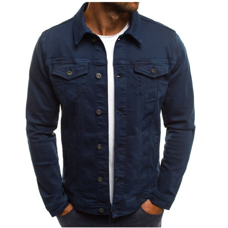 Roland | Casual Heren Denim Jack · Oliver Bradley