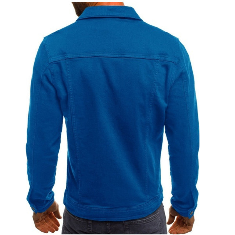 Roland | Casual Heren Denim Jack · Oliver Bradley