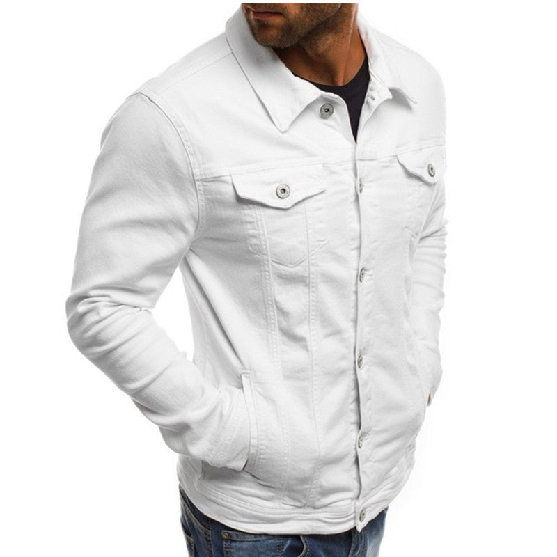 Roland | Casual Heren Denim Jack · Oliver Bradley
