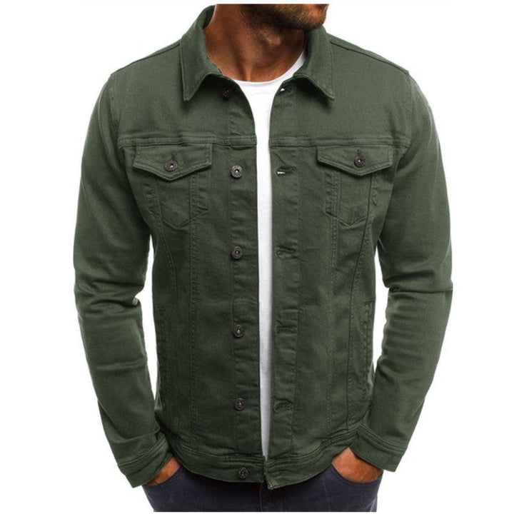 Roland | Casual Heren Denim Jack · Oliver Bradley