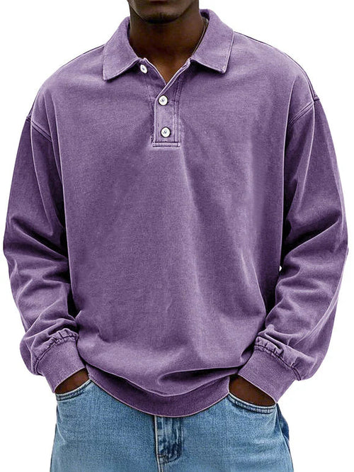 Rory Polo Homme Élégant – Haut Smart-Casual Confortable au Style Moderne & Intemporel
