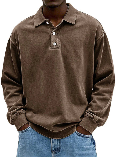 Rory Polo Homme Élégant – Haut Smart-Casual Confortable au Style Moderne & Intemporel