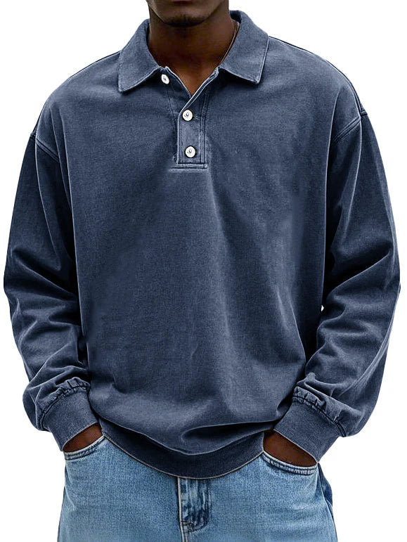Rory Polo Homme Élégant – Haut Smart-Casual Confortable au Style Moderne & Intemporel