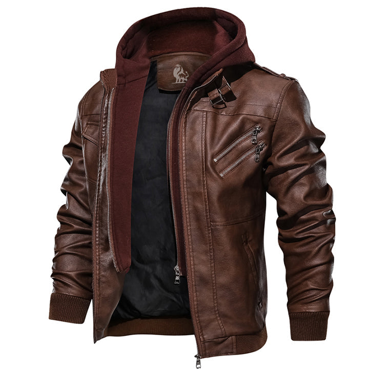 Salvador Leather Jacket · Oliver Bradley