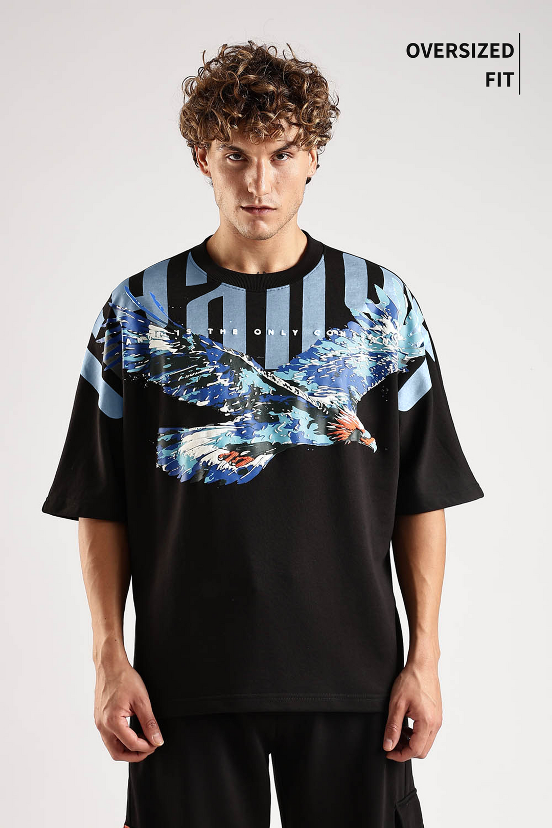 Sky Walker Black Oversized T-Shirt · Oliver Bradley