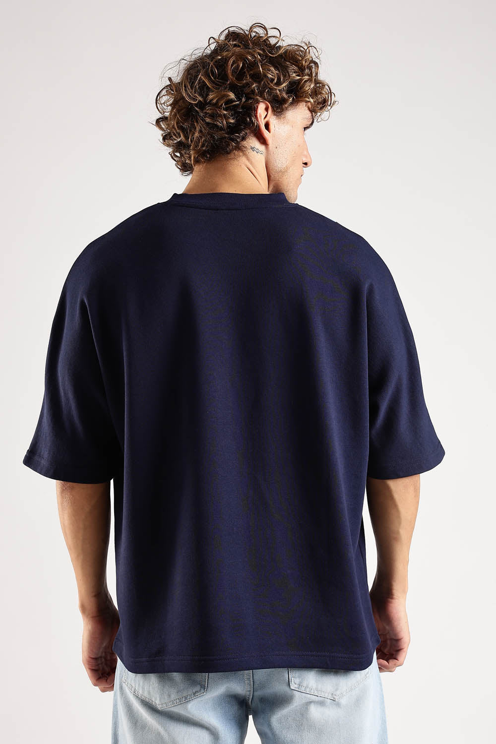 Sky Walker Navy Oversized T-Shirt · Oliver Bradley
