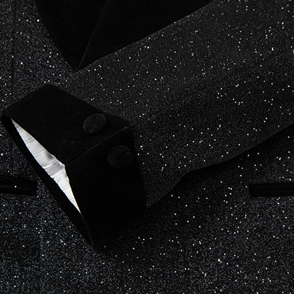 Starry Night Velvet-Trim Tuxedo (2-Piece) · Oliver Bradley