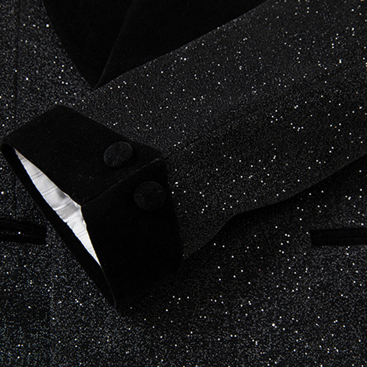 Starry Night Velvet-Trim Tuxedo (2-Piece) · Oliver Bradley