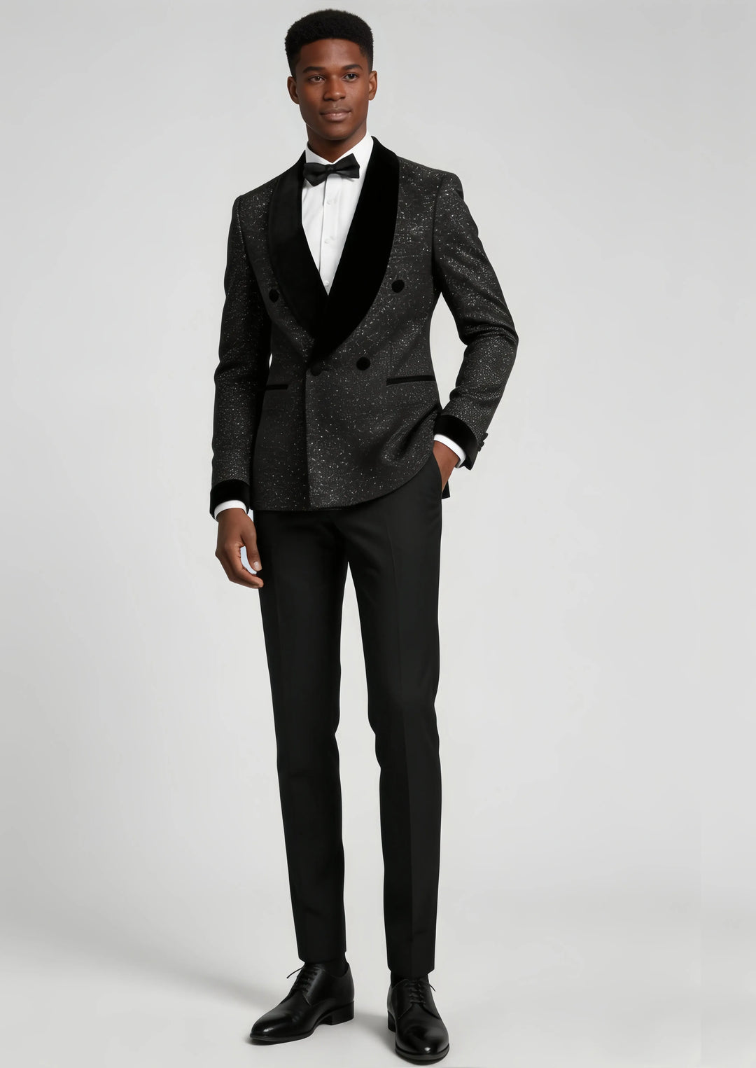 Starry Night Velvet-Trim Tuxedo (2-Piece) · Oliver Bradley