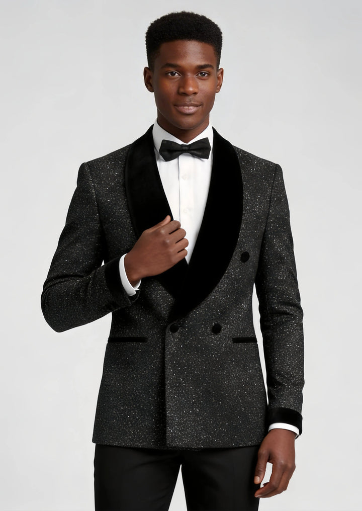 Starry Night Velvet-Trim Tuxedo (2-Piece) · Oliver Bradley