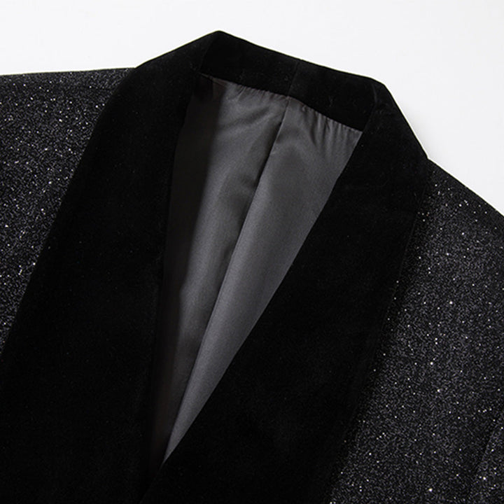 Starry Night Velvet-Trim Tuxedo (2-Piece) · Oliver Bradley