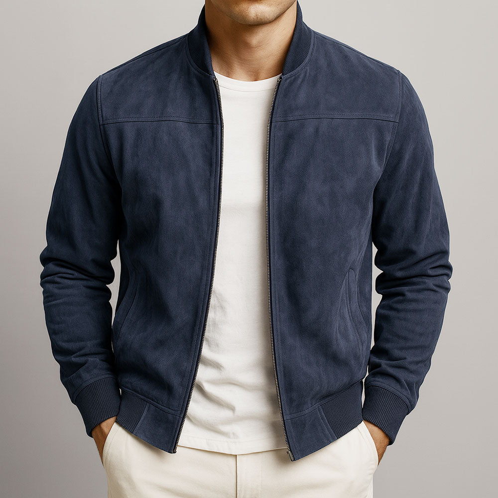 SUEDE JACKET FOR MEN · Oliver Bradley