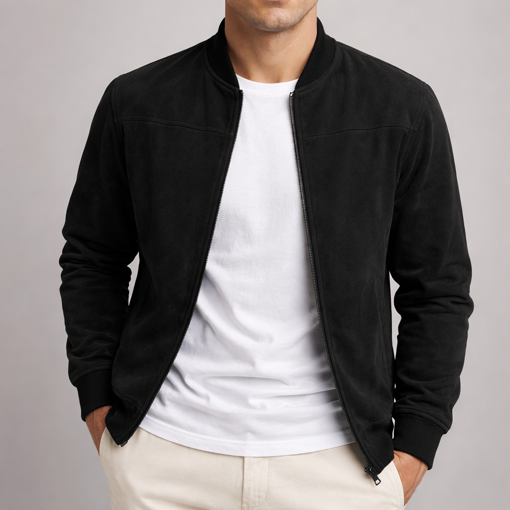SUEDE JACKET FOR MEN · Oliver Bradley