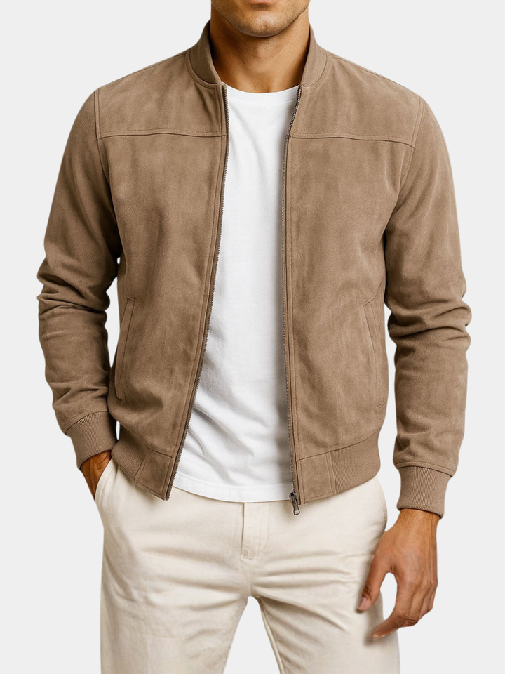 SUEDE JACKET FOR MEN · Oliver Bradley