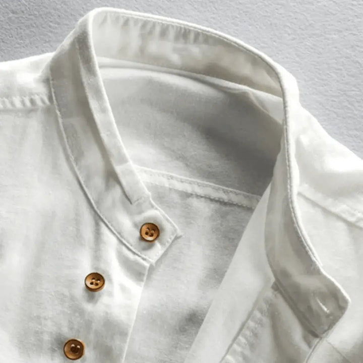 Takumi Linen Blend Shirt · Oliver Bradley