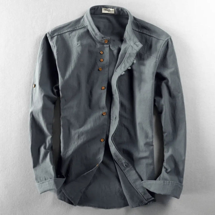 Takumi Linen Blend Shirt · Oliver Bradley