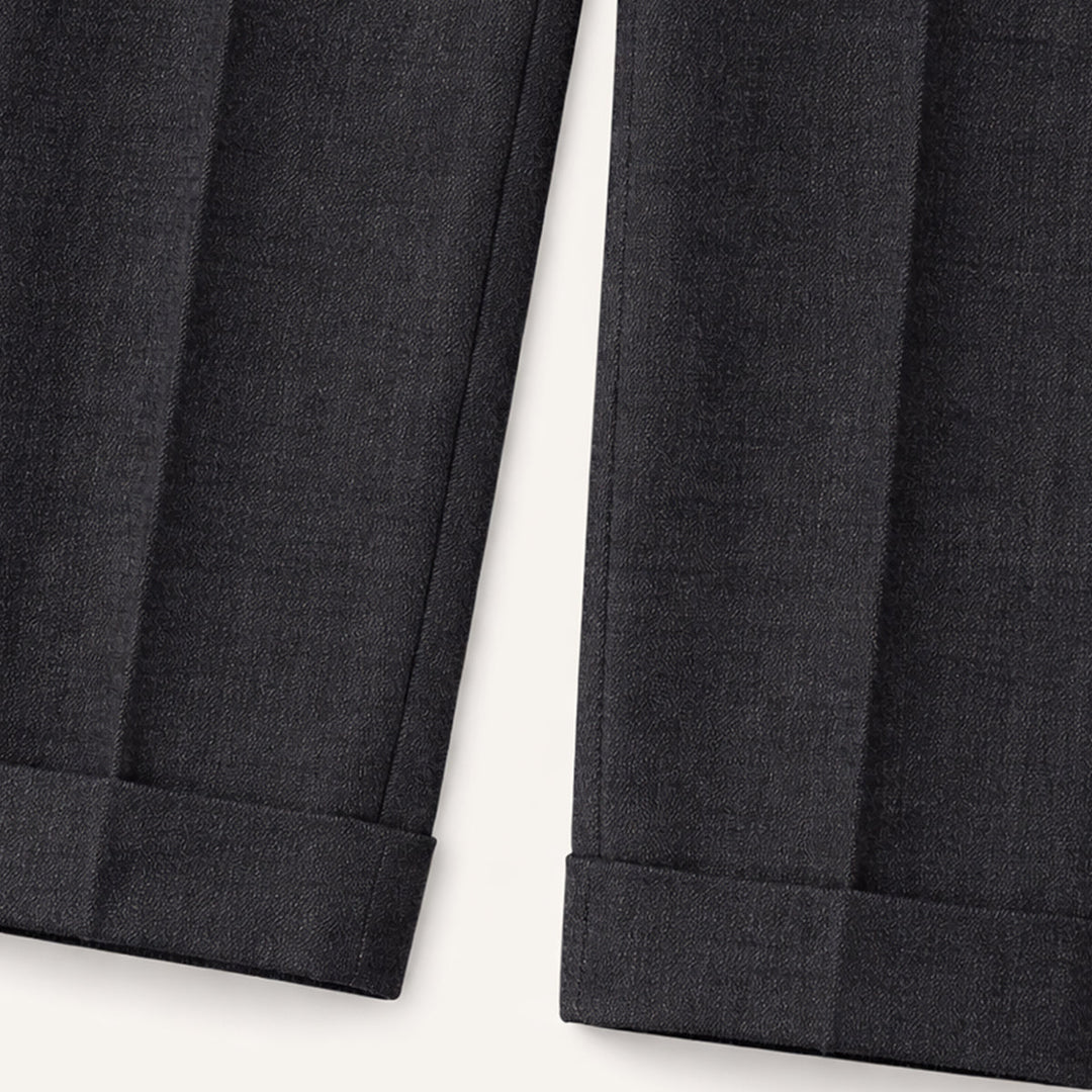The Brighton Men’s Vintage Classic Tailored Pleated Pants · Oliver Bradley