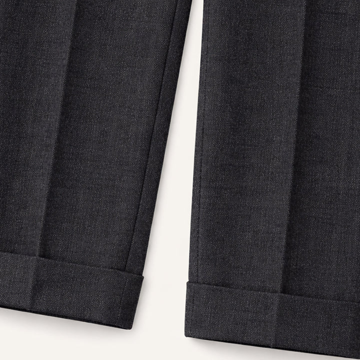 The Brighton Men’s Vintage Classic Tailored Pleated Pants · Oliver Bradley