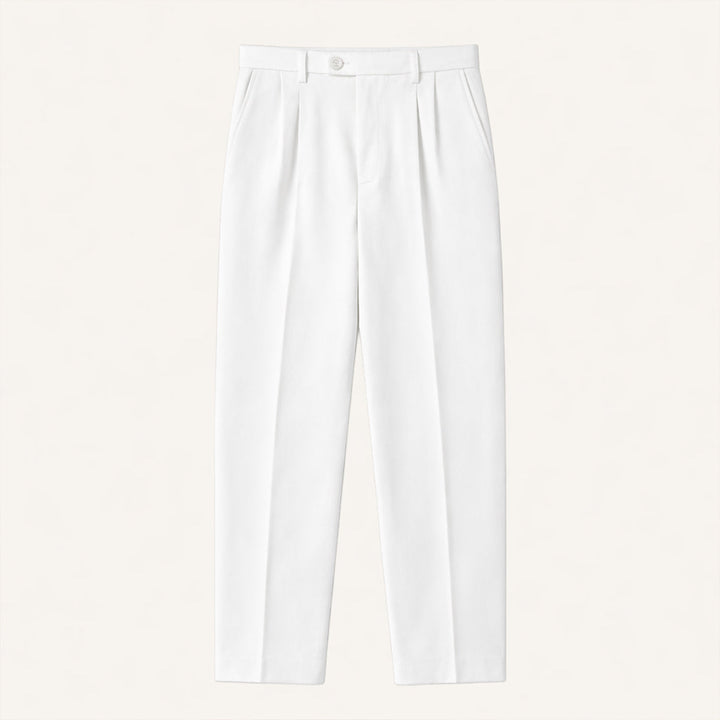 The Brighton Men’s Vintage Classic Tailored Pleated Pants · Oliver Bradley