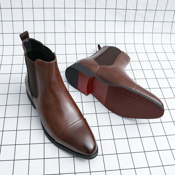The Savile Row Leather Chelsea Boots for Men · Oliver Bradley