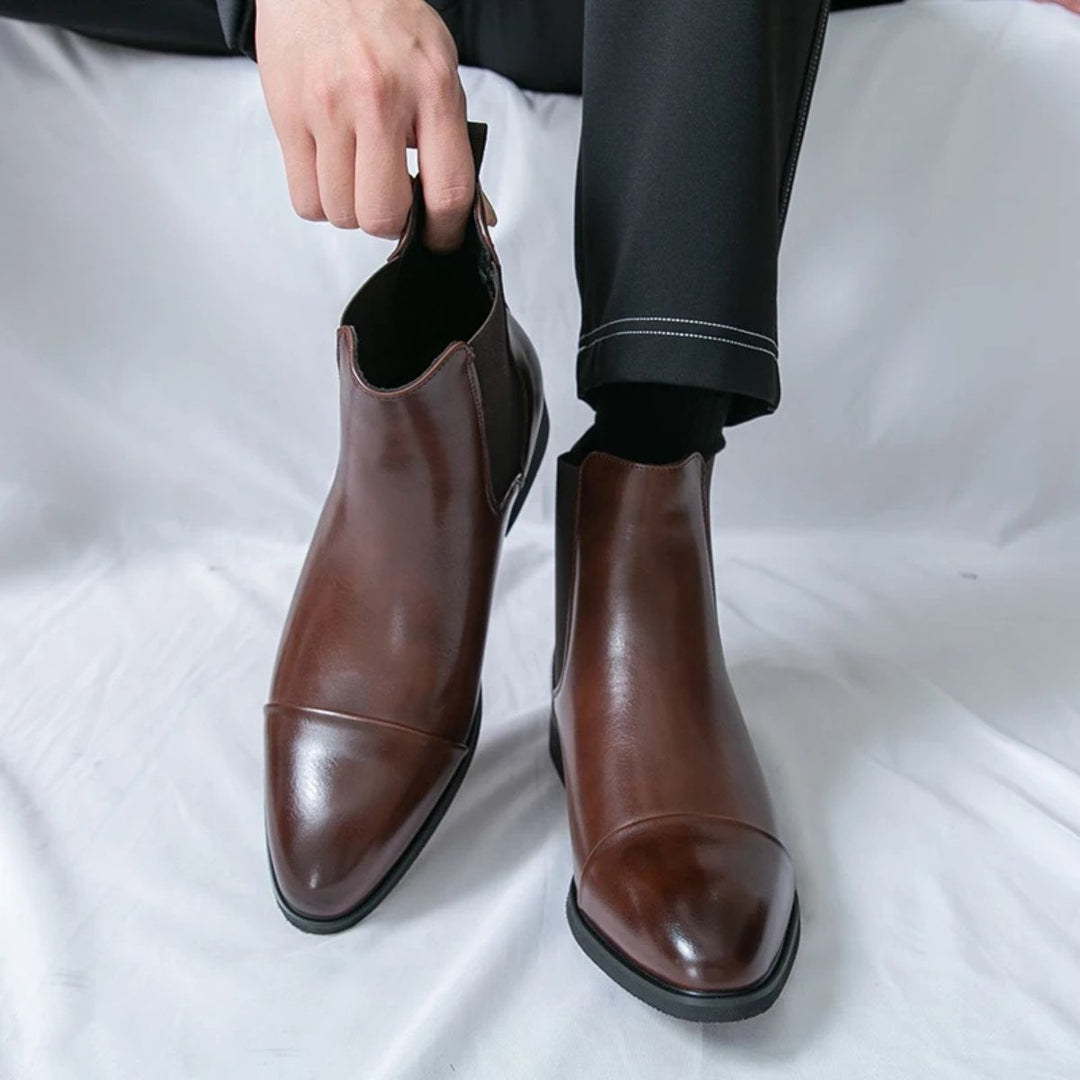 The Savile Row Leather Chelsea Boots for Men · Oliver Bradley