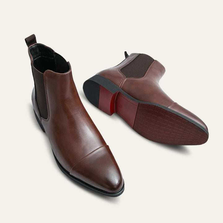 The Savile Row Leather Chelsea Boots for Men · Oliver Bradley