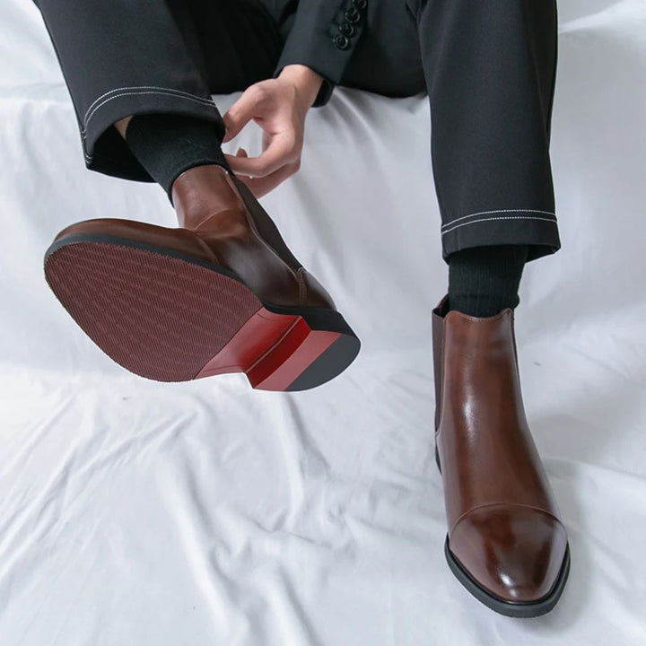 The Savile Row Leather Chelsea Boots for Men · Oliver Bradley