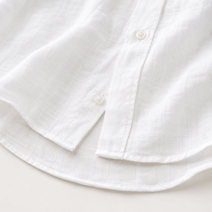 The Silverlake Men’s Cotton Linen Button Up Beach Shirt · Oliver Bradley