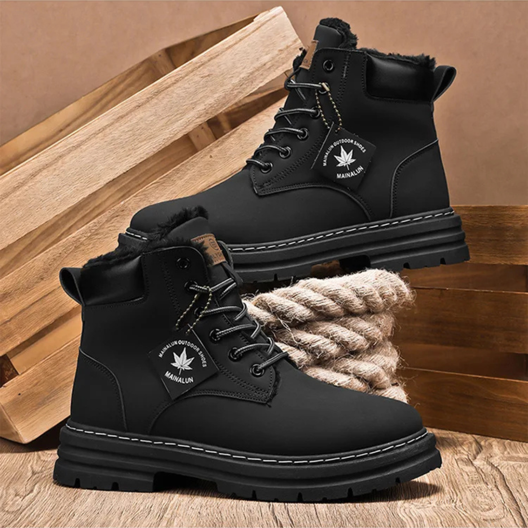 The Silverlake Men’s Cozy Fur Lined Insulated Snow Boots · Oliver Bradley