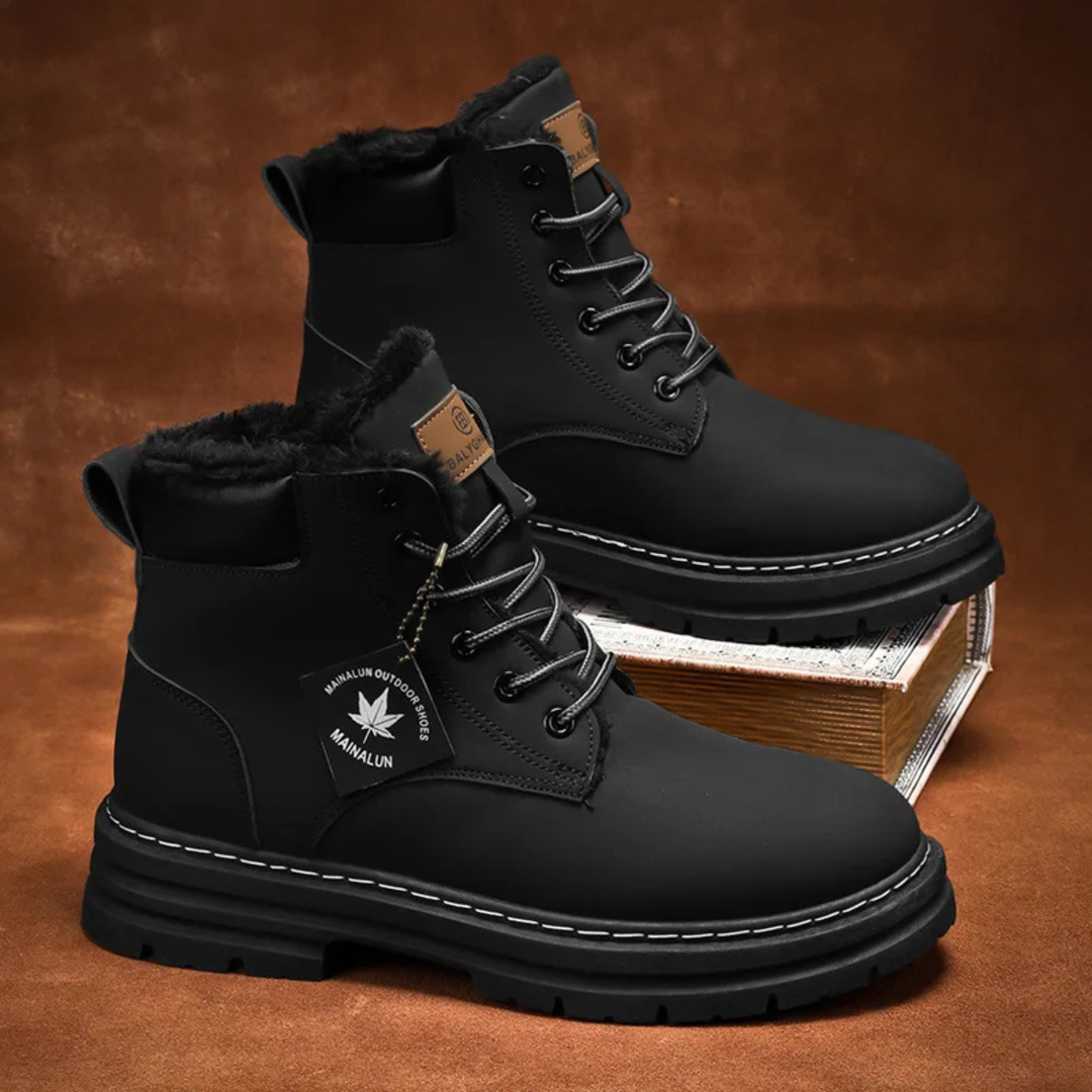 The Silverlake Men’s Cozy Fur Lined Insulated Snow Boots · Oliver Bradley