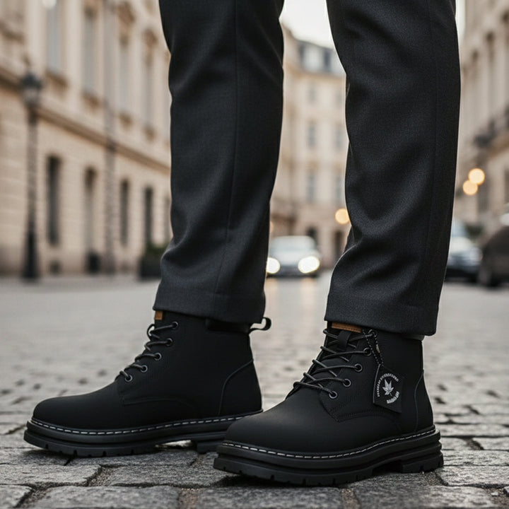 The Silverlake Men’s Cozy Fur Lined Insulated Snow Boots · Oliver Bradley