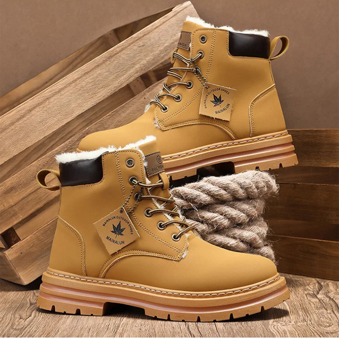 The Silverlake Men’s Cozy Fur Lined Insulated Snow Boots · Oliver Bradley