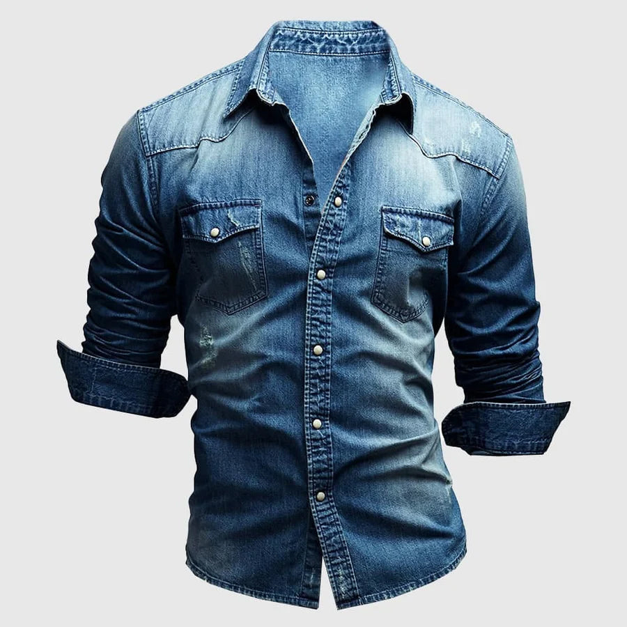 Theodore Willow Miami Denim Shirt · Oliver Bradley