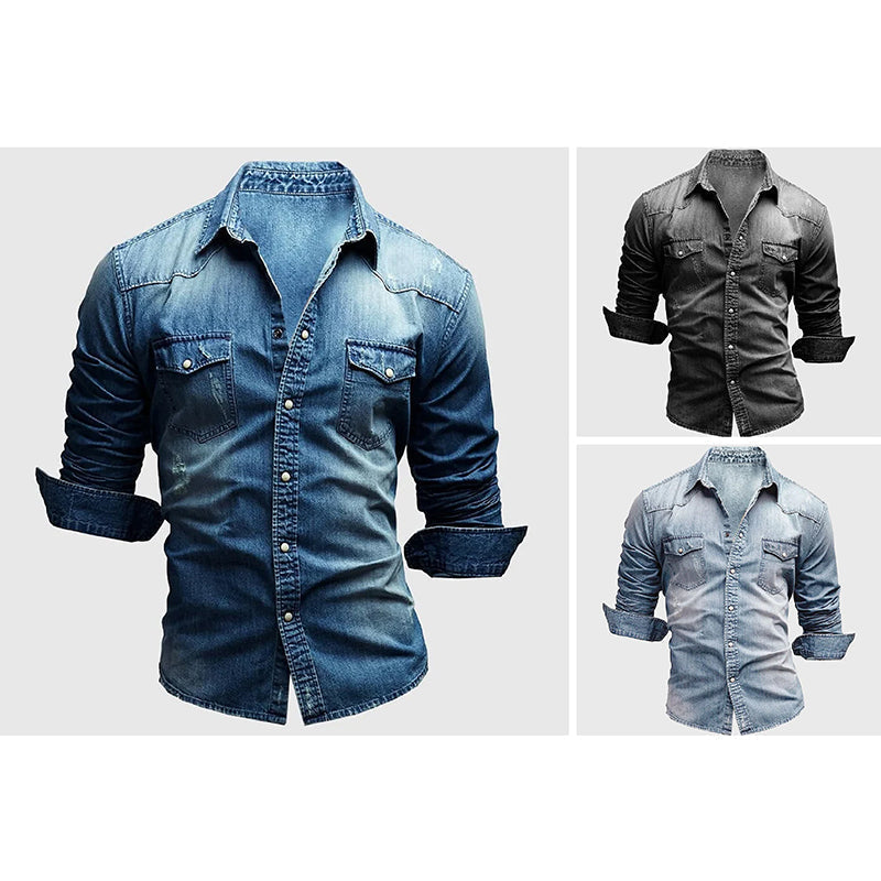 Theodore Willow Miami Denim Shirt · Oliver Bradley