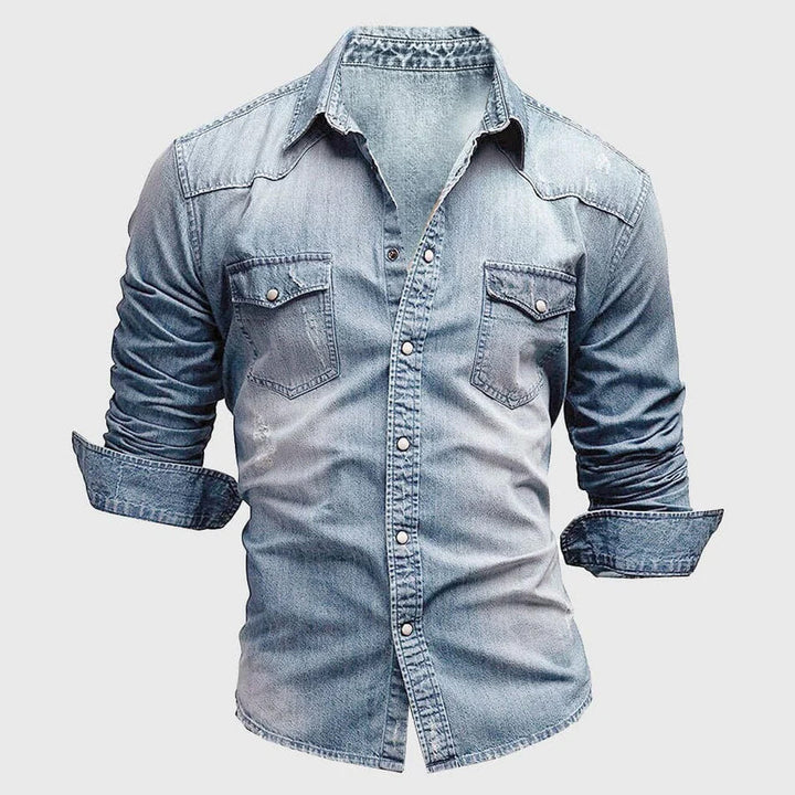Theodore Willow Miami Denim Shirt · Oliver Bradley
