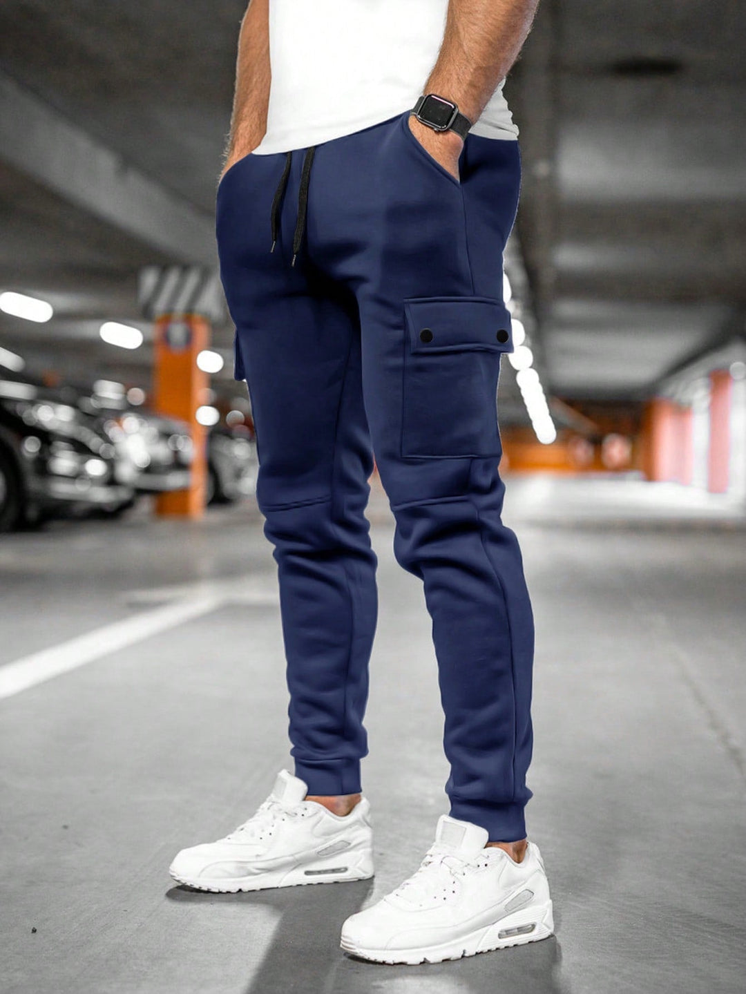 Tom | Heren joggingbroek met draai-omslag zak · Oliver Bradley