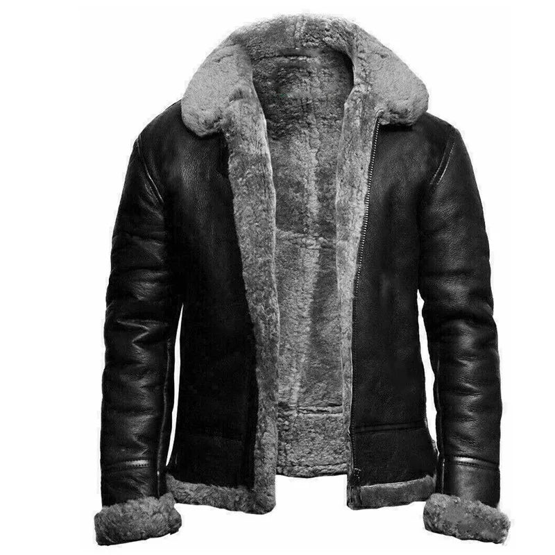 Turin Leather Coat · Oliver Bradley