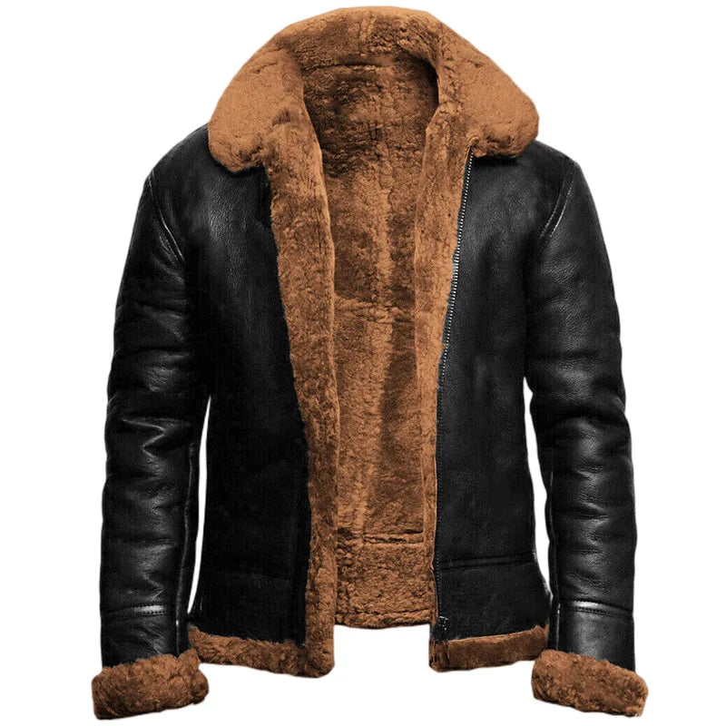 Turin Leather Coat · Oliver Bradley