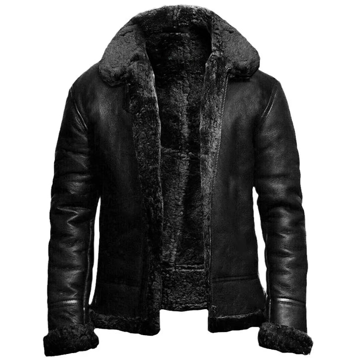 Turin Leather Coat · Oliver Bradley