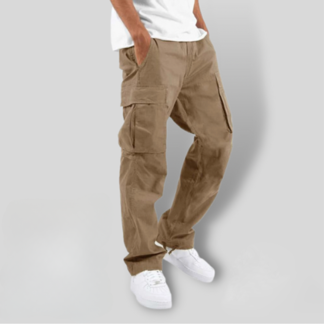 Valencia Relaxed Cargo Trousers · Oliver Bradley