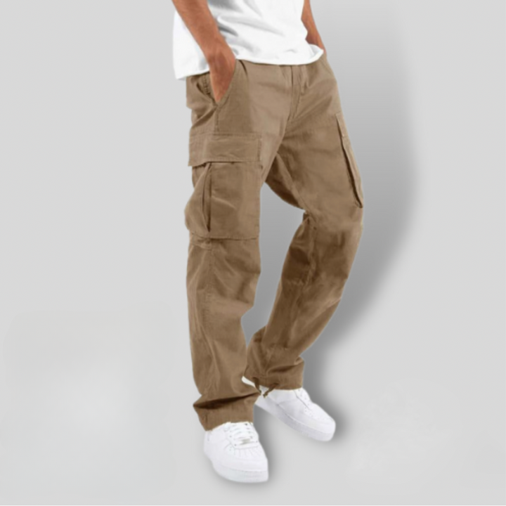Valencia Relaxed Cargo Trousers · Oliver Bradley