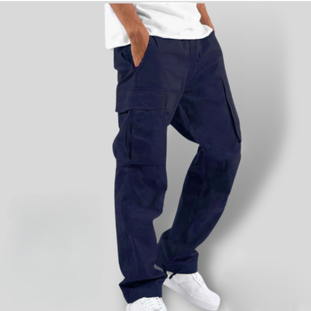 Valencia Relaxed Cargo Trousers · Oliver Bradley