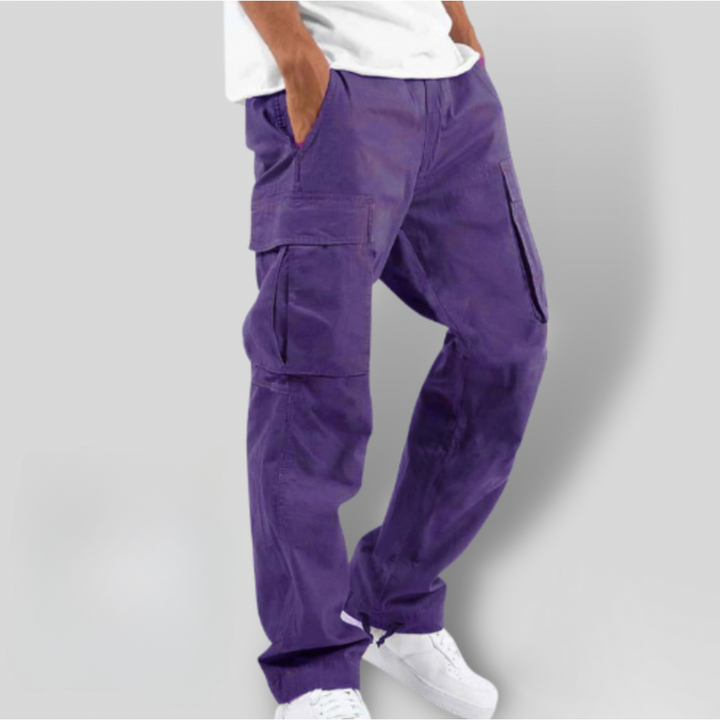 Valencia Relaxed Cargo Trousers · Oliver Bradley