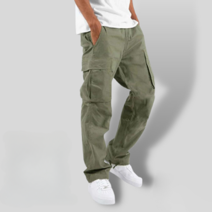Valencia Relaxed Cargo Trousers · Oliver Bradley