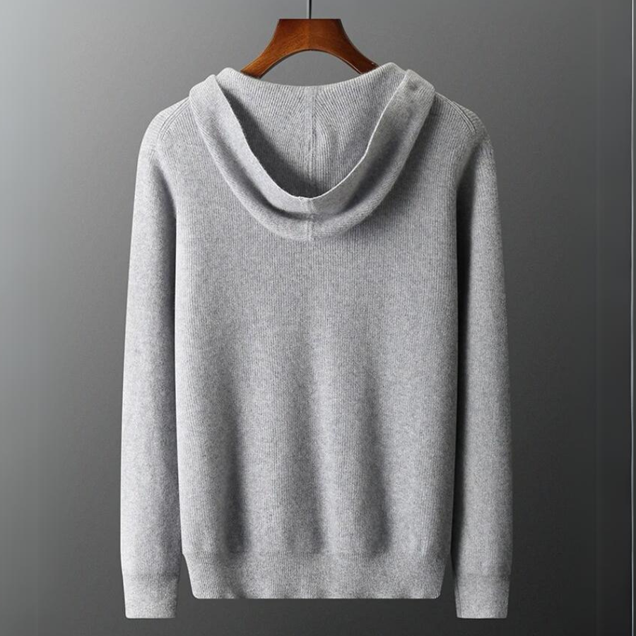 Valletta Cashmere Hoodie · Oliver Bradley